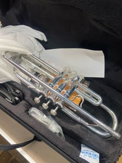 New Nuevo silver fever trumpet trompeta