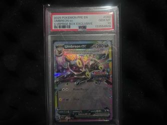 PSA 10 Umbreon prismatic stamped