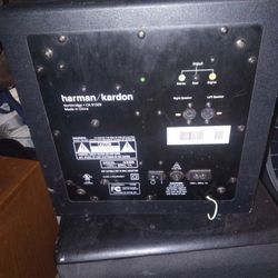 Harmon Kardon Powered Subwoofer 