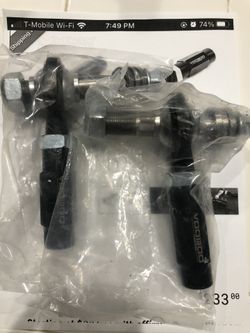 G35 Voodoo13 Adjustable Front Outer Tie Rod Ends - Nissan 300ZX 350Z Skyline GTS-T GT-R R32, R33, R34 / Infiniti G35