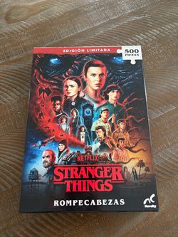 Stranger Things jigsaw puzzle (new but box opened)