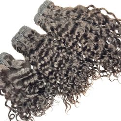 100% Human Virgin Hair In Water Wave