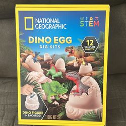 National Geographic Dino Egg Dig Kits
