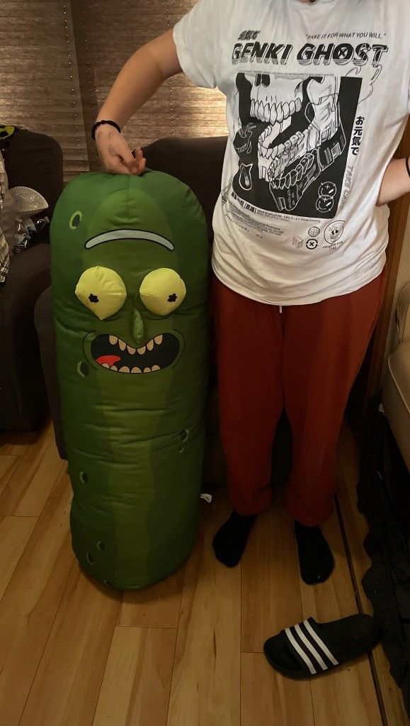 Pickle Rick Giant plush