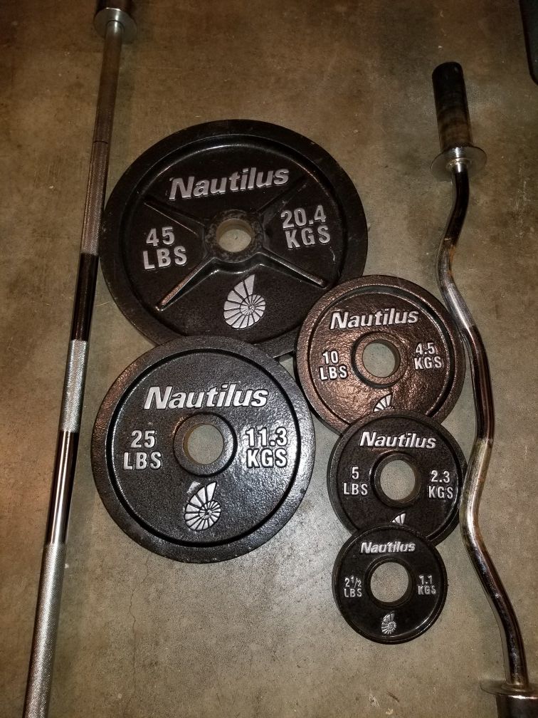 Nautilus Olympic Weight Set