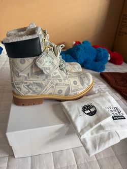 Timberland 6" Premium Waterproof Boot Supreme × MM6 Maison Margiela $100 Bills