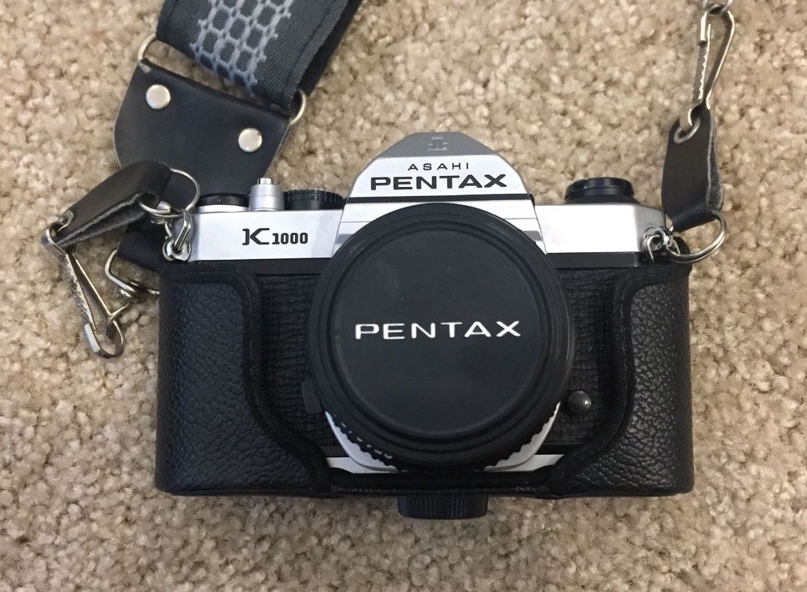Asahi Pentax K1000 SLR camera-GREAT CONDITION