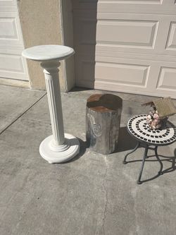 Plant Stands/Table/birdhouse