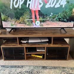 TV Stand with Storage & Shelving