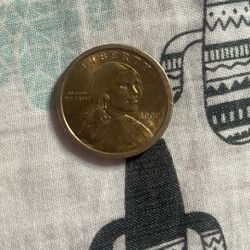 2000-P Sacagawea dollar coin