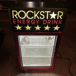Rockstar Energy Drink Mini Fridge 