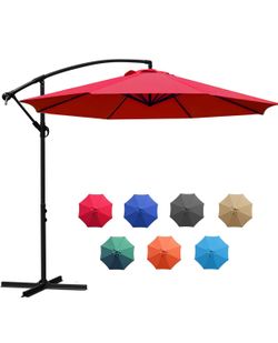 Wholesale Cantilever Patio Umbrella Includes Base 10 Ft