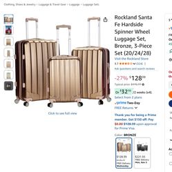 3 Pc Luggage New In Box 