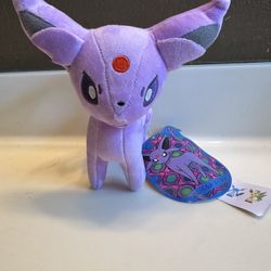 New Espeon Pokemon Plush