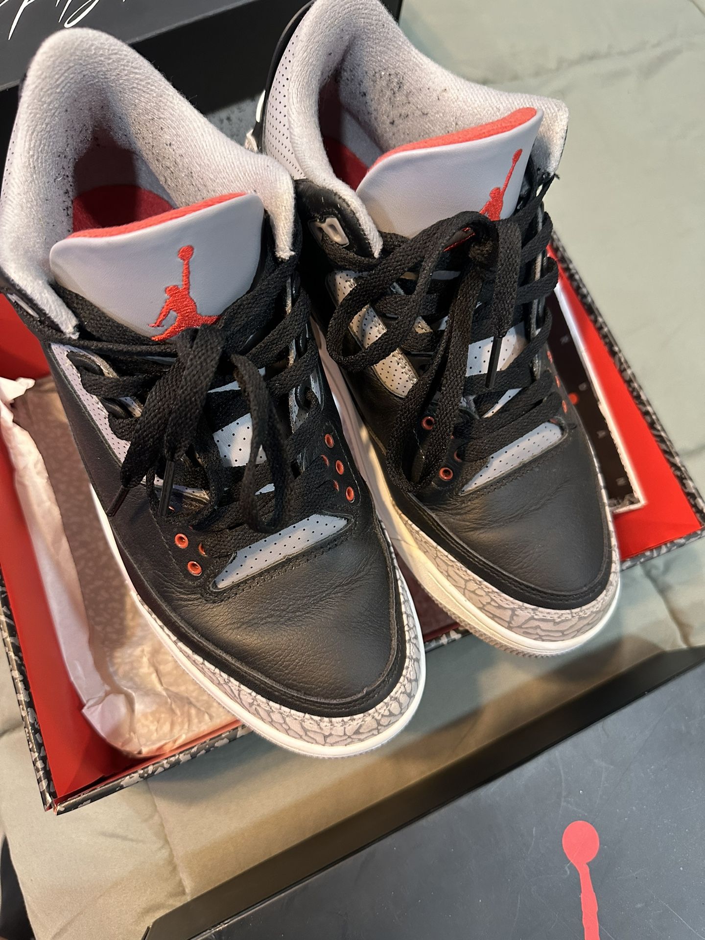 Sz9 Black Cement Jordan 3