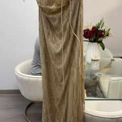 Gold Prom Dress