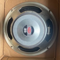 Celestine 70/80 Speaker That Came Out Of My Marshall DSL 40 C Guitar Amp. Replaced It With A V30. 