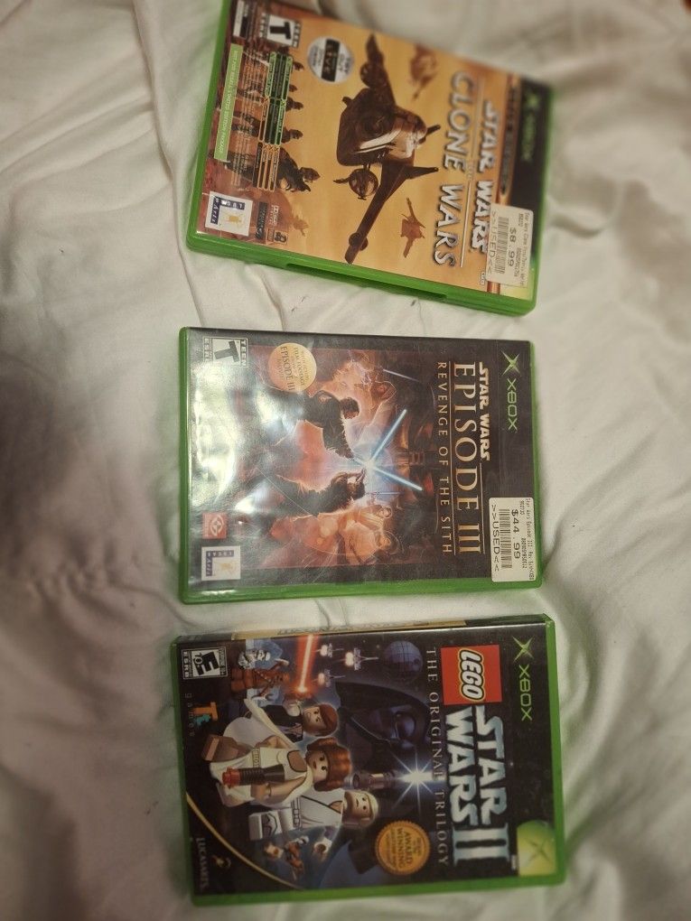 Xbox video games star wars!