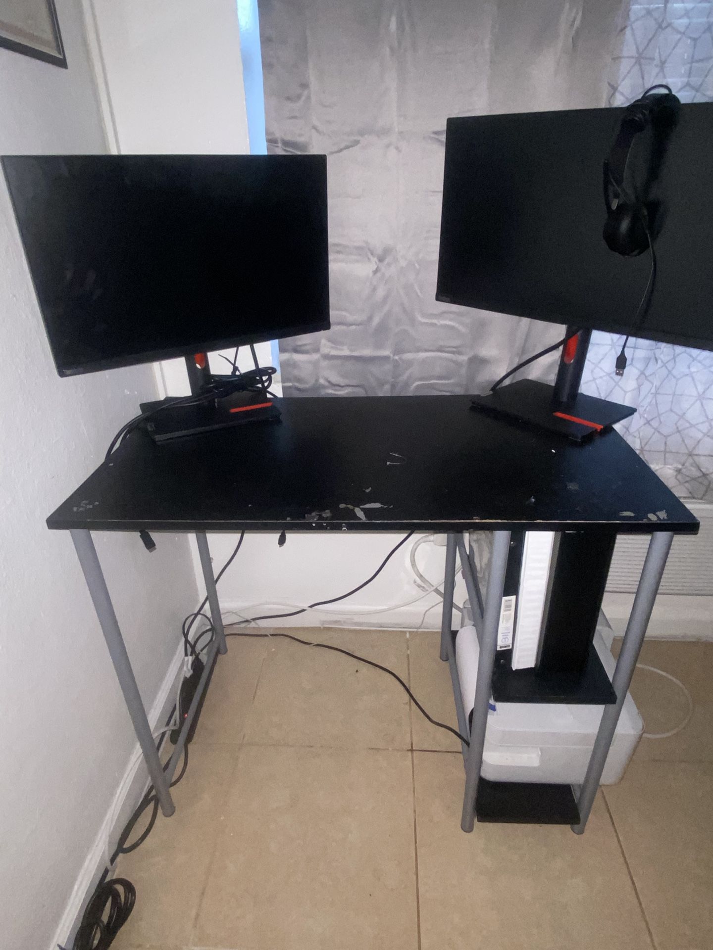 Computer Desk ( Black 