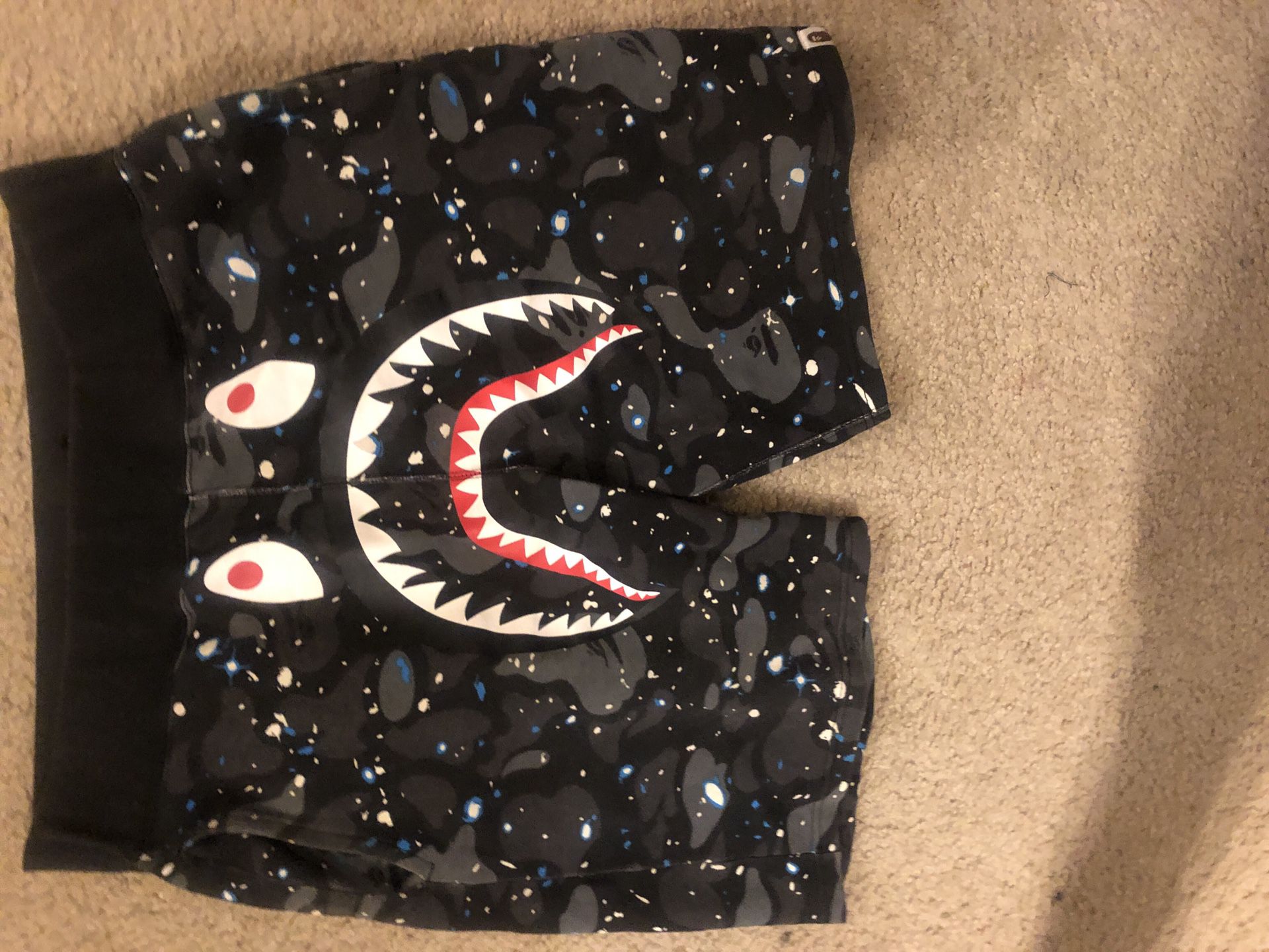 Space Camo Shark Shorts