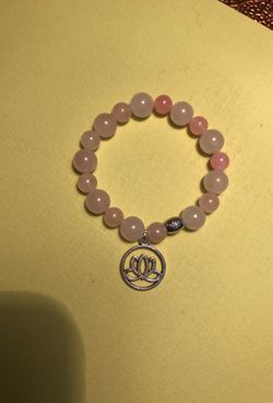 Rose quartz bracelet