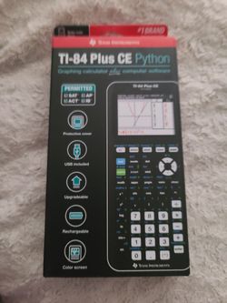 Graphing calculator TI-84 Plus Python