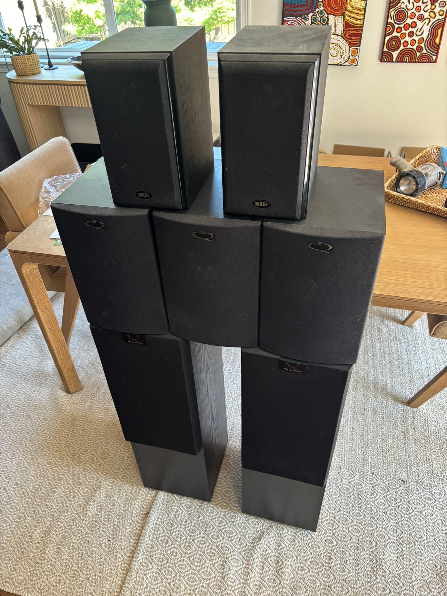 KEF Q80 Speakers