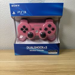PS3 Pink Controller