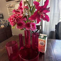 Pink Vase Flower Collection From IKEA 