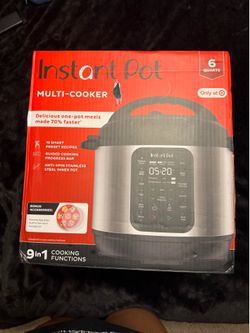 NEW Instant Pot 6 quart Multi-Cooker 9-in-1 pressure cooker
