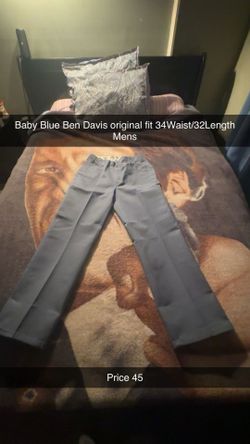 Ben Davis Baby Blue work pants Mens