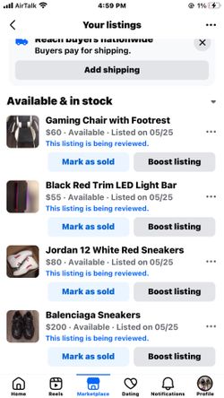 Gaming chair and desk ,balenciaga size 43 , Jordan 12s size 7.5