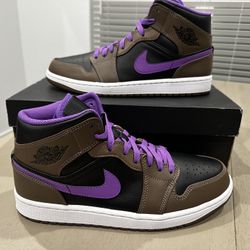 Jordan 1 Palamino purple mocha