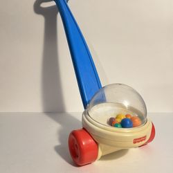 Vintage Fisher Price Corn Popper Toy