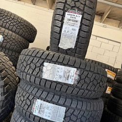 265/65R18 Set Of 4 Arisun A/T New Tires 