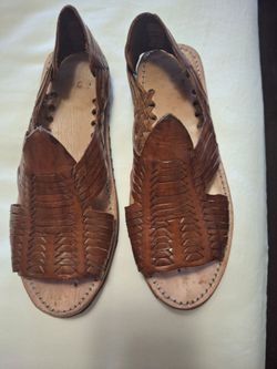 Huaraches de vaqueta