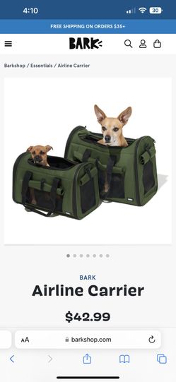 Large Grey Pet Carrier