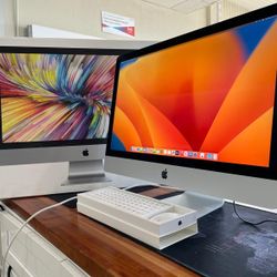 Apple IMAC 27” 2019 5K 3GHz 6-CORE i5 RADEON PRO 570X Graphics 16GB RAM 500GB SSD