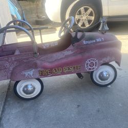 Vintage InStep Engine No. 7 Pedal Car