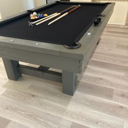 New Pool Table Can Delivery. Billiard Tables Available Dining Top