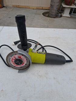 Ryobi 4-1/4" electric grinder