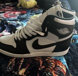 High 85 Black White Jordan 1