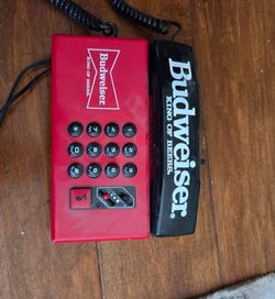 Vintage telephone, Budwiser promo phone, very rare