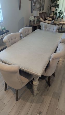 Real Wood Dining table and chairs
