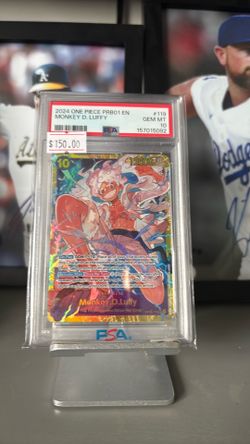 Monkey D Luffy psa 10
