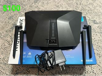 Netgear cable modem, Netgear cable router