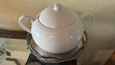 Dansk SoupTureen-tapestries Winter White Collection