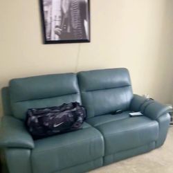 Leather Sofa ⚡️Like new