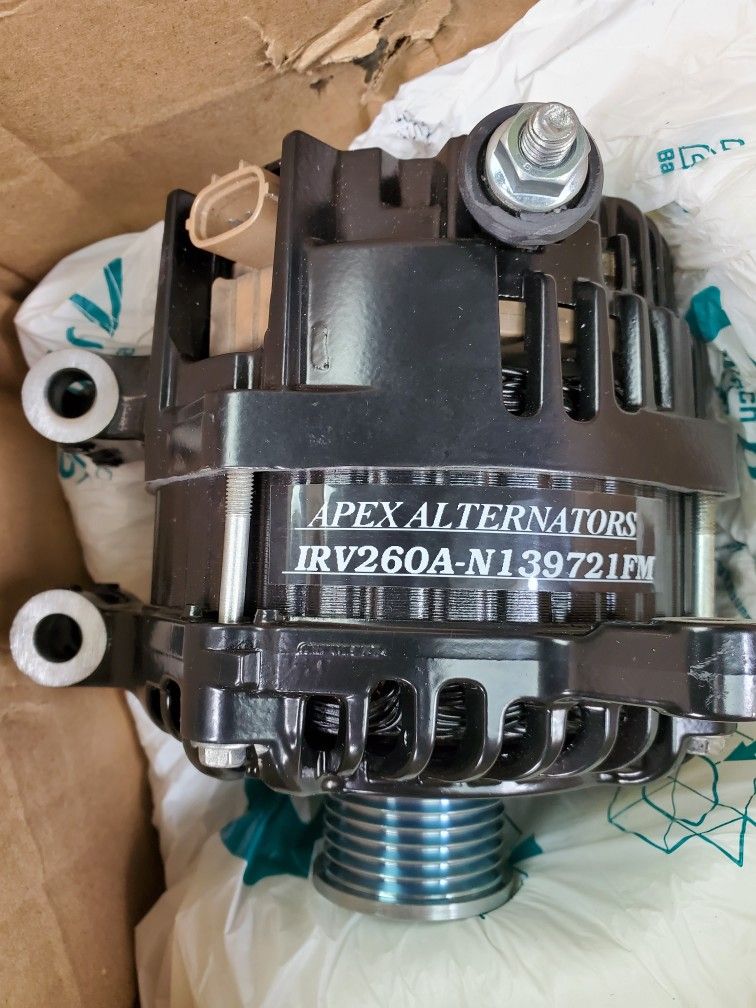 Brand New 240amp Apex FM Alternator!
