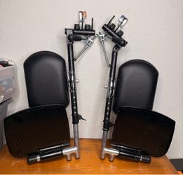 Wheelchair Armrest and Footrest Set